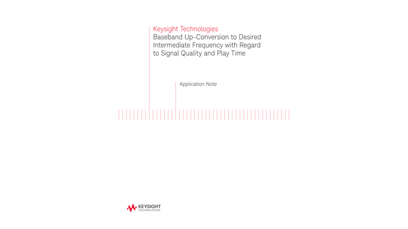 Baseband Up-Conversion to Desired Intermediate Frequency